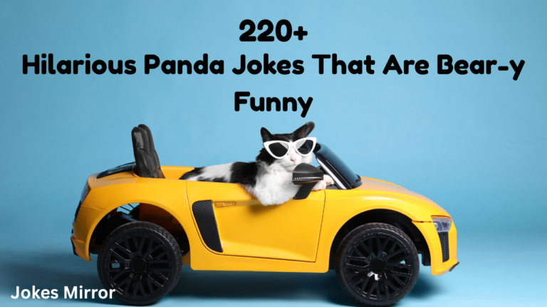 220+ Hilarious Panda Jokes That Are Bear-y Funny
