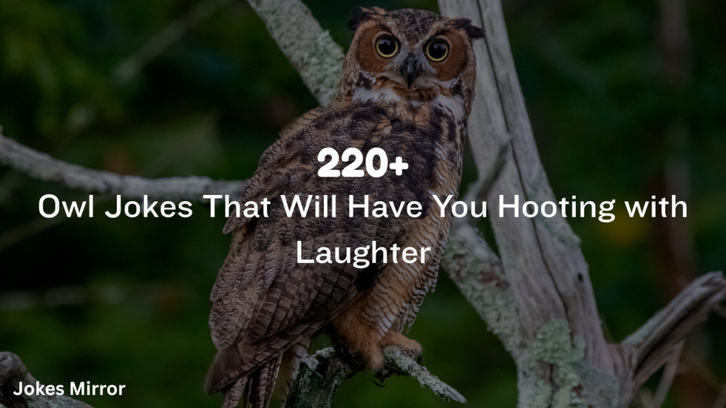 220+ Owl Jokes That Will Have You Hooting with Laughter