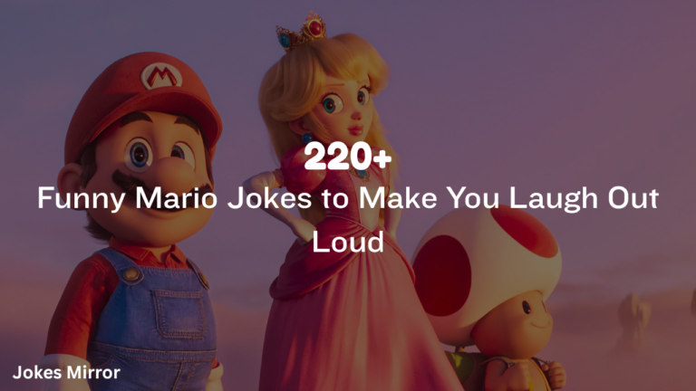 220+ Funny Mario Jokes to Make You Laugh Out Loud