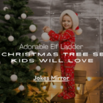 Ladder for Christmas Tree Setups Kids Will Love