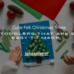 15+ Cute Felt Christmas Trees for Toddlers That Are Super Easy to Make