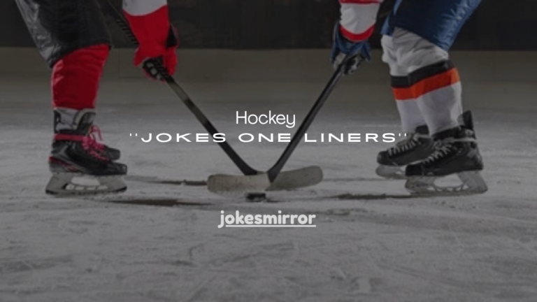 140+ Hockey Jokes One Liners
