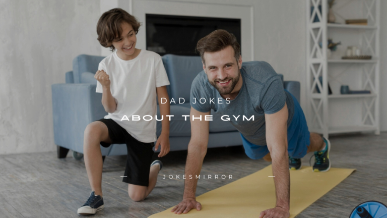 140+ Dad Jokes About the Gym